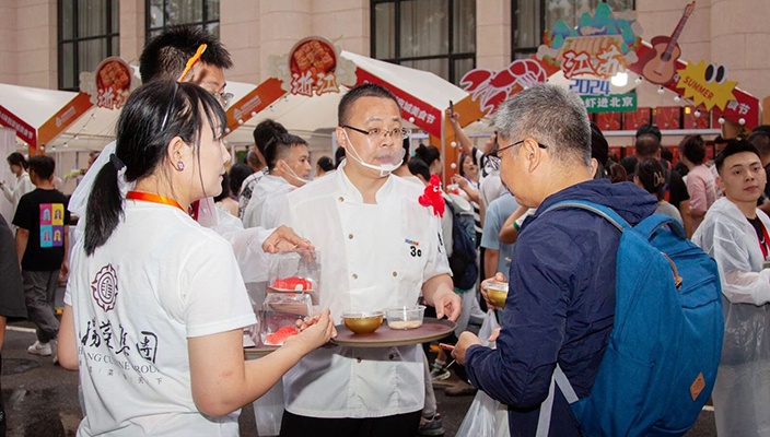 以食為媒，淮揚菜品鑒堂受邀參展“北京國際美食薈”